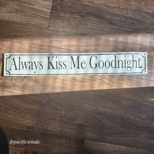 25" x 4" METAL SIGN ☆